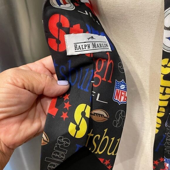 Steelers Neck Tie  - Picture 2 of 2